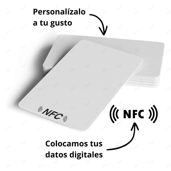 Tarjeta de Presentación Inteligente NFC – Formato Billetera